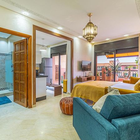 Le Jasmin - Appartement Authentique A Gueliz Marakéš Exteriér fotografie