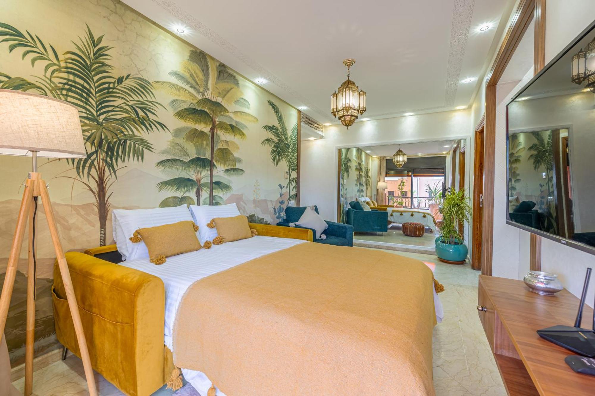 Le Jasmin - Appartement Authentique A Gueliz Marakéš Exteriér fotografie