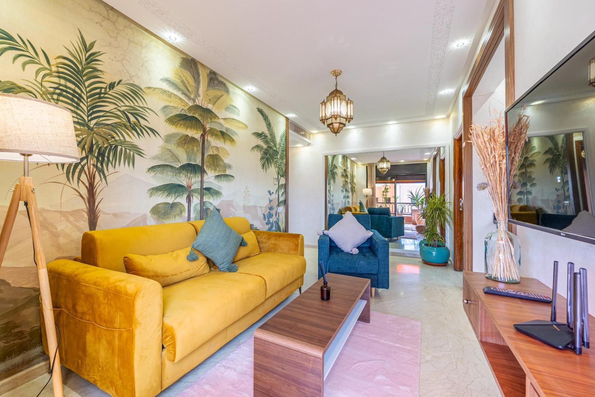Le Jasmin - Appartement Authentique A Gueliz Marakéš Exteriér fotografie