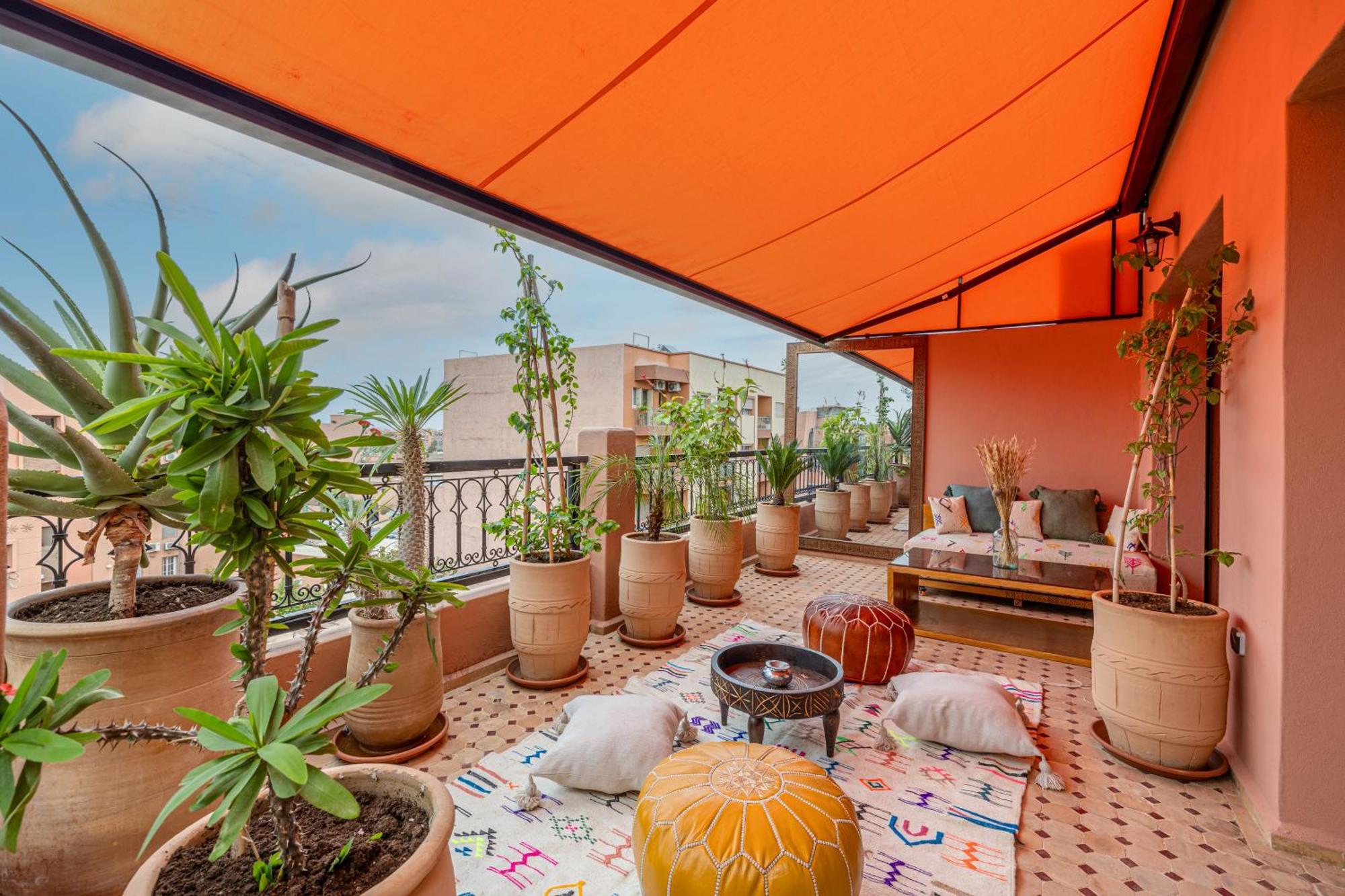 Le Jasmin - Appartement Authentique A Gueliz Marakéš Exteriér fotografie
