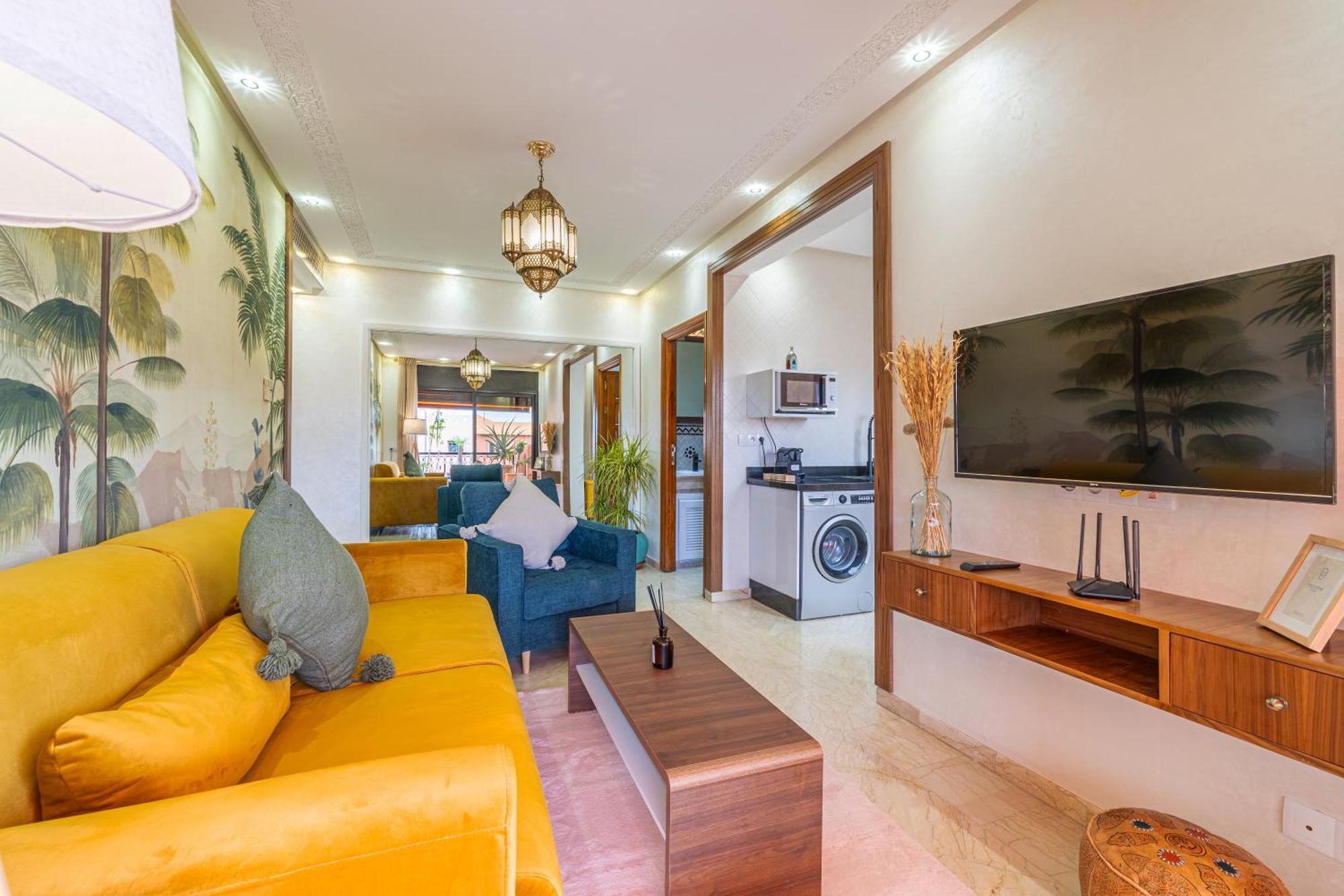 Le Jasmin - Appartement Authentique A Gueliz Marakéš Exteriér fotografie
