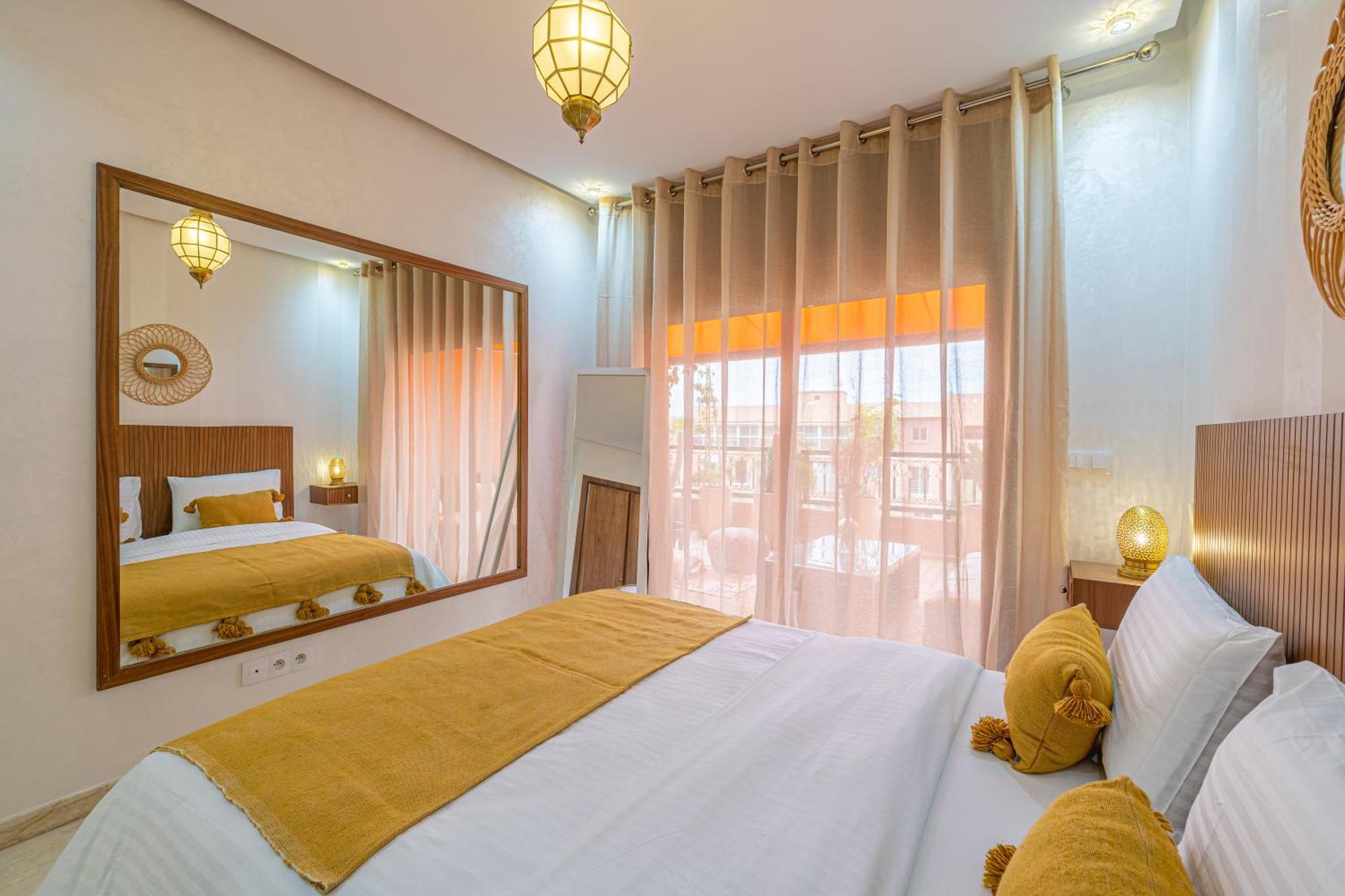 Le Jasmin - Appartement Authentique A Gueliz Marakéš Exteriér fotografie
