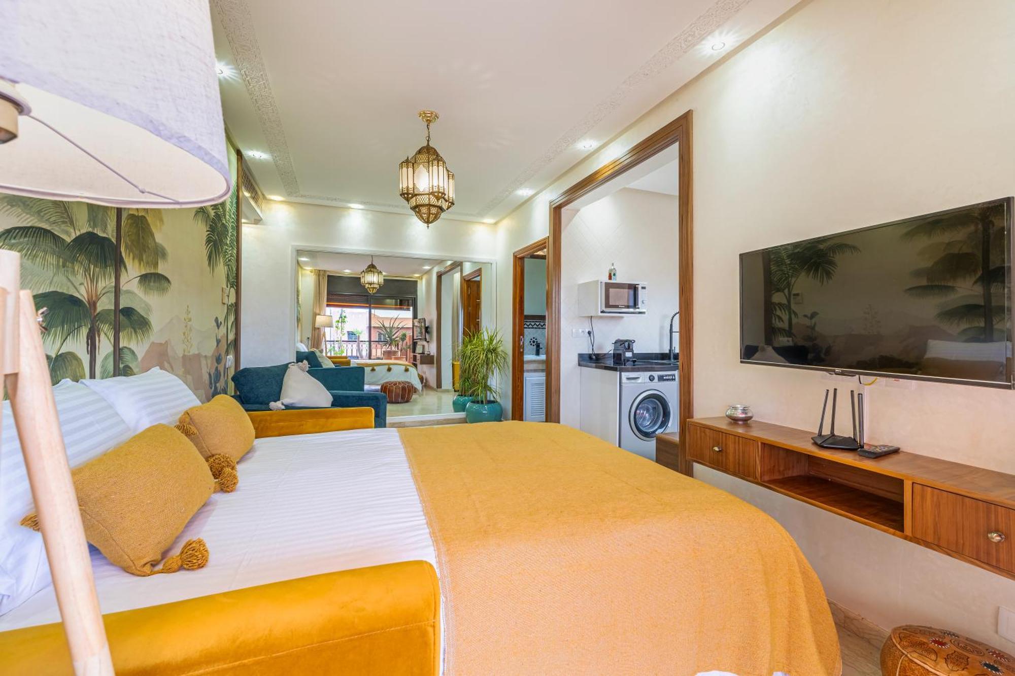 Le Jasmin - Appartement Authentique A Gueliz Marakéš Exteriér fotografie